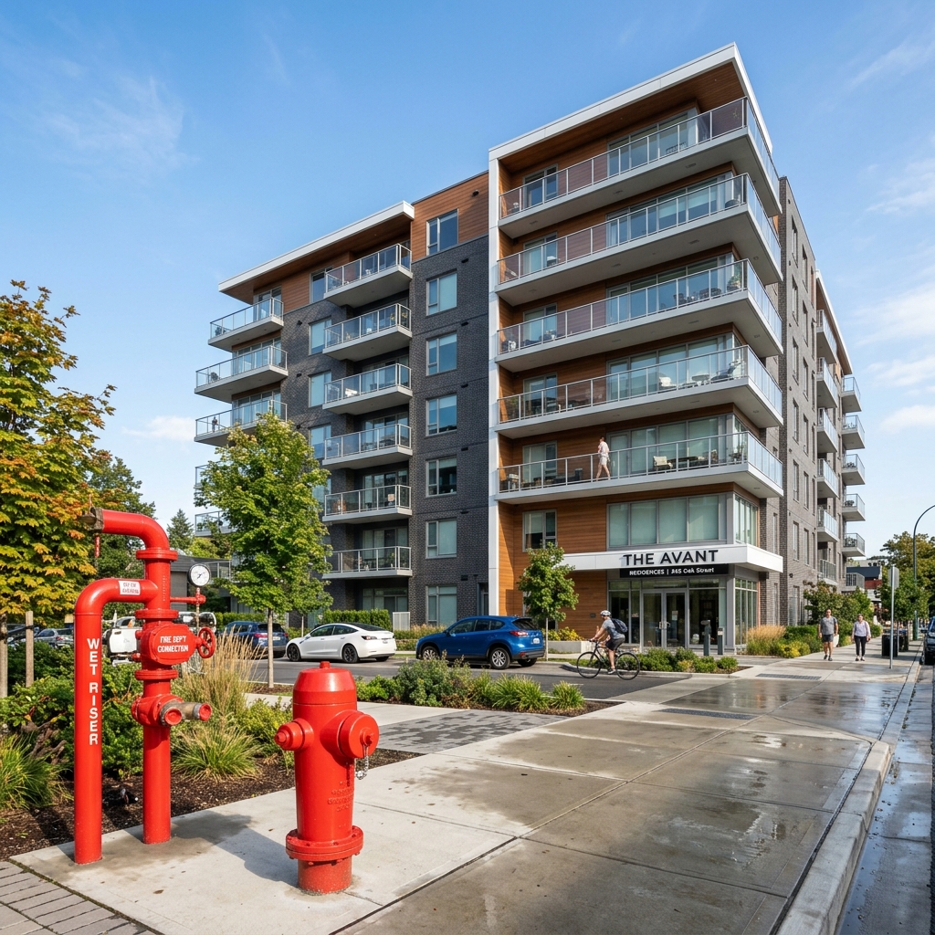 Residential apartment building